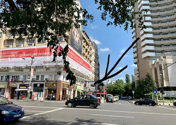 아파트 Vintage Ap Next To Grand 부쿠레슈티
